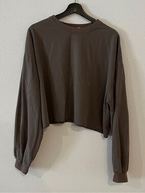 Bayse Cropped Crewneck Sweatshirt